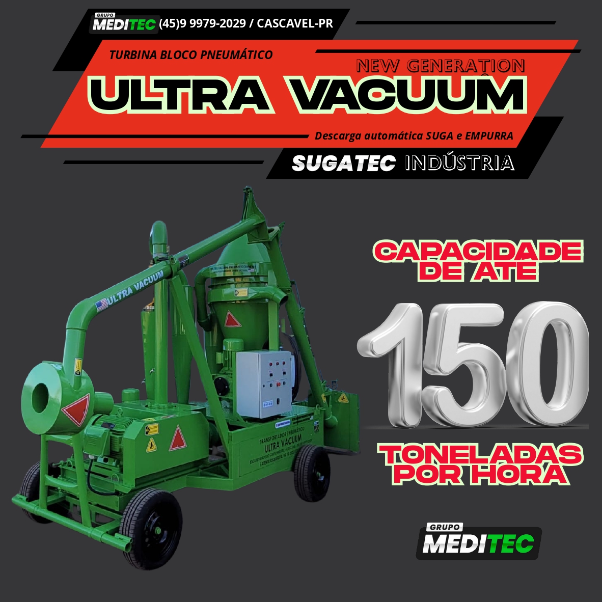 Sugador Ultra Vaccum Elétrico